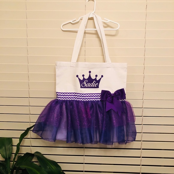 Princess tote bag handmade - Picture 2 of 2